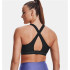 Brassiere de sport Under Armour Mid Crossback Bleu Femme