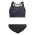 Natation Bikini adidas Big Bars Logo Black Girl's