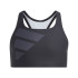 Natation Bikini adidas Big Bars Logo Black Girl's