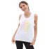 T-Shirt Vans Lock Box Tank Blanc Femmes