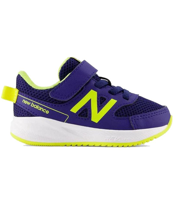 Chaussures New Balance 570v3 Bungee Lace Bleu...