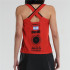 Bullpadel Orlas Delfi Brea Padel Chemise femme Padel rouge