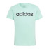 T-shirt adidas Linear Logo Vert T-shirt fille