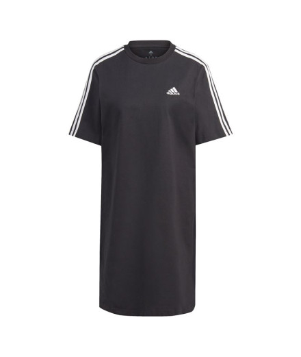 Robe adidas 3S Boyfriend Single Noir Femmes