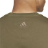 T-shirt adidas Essentials Linear Green Homme