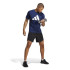 T-shirt Fitness adidas de Triaining Essentials Feel Ready Blue Homme