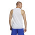 T-shirt adidas l'essentiel de la formation en blanc Homme