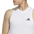 T-shirt adidas l'essentiel de la formation en blanc Homme