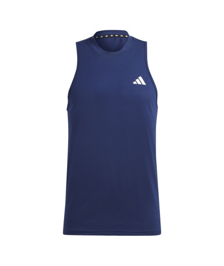 T-shirt adidas l'essentiel de la formation en bleu Homme