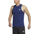 T-shirt adidas l'essentiel de la formation en bleu Homme