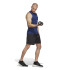 T-shirt adidas l'essentiel de la formation en bleu Homme