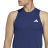 T-shirt adidas l'essentiel de la formation en bleu Homme