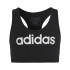 Soutien-gorge de sport adidas Linear Logo Black Girl's Bra