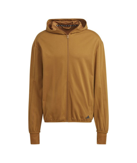 Yoga Jacket adidas Base Training Brown Men's