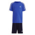 Set adidas 3S Co Bleu Enfants