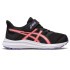 ASICS Jolt 4 PS Black and Pink Chaussures de running pour enfants