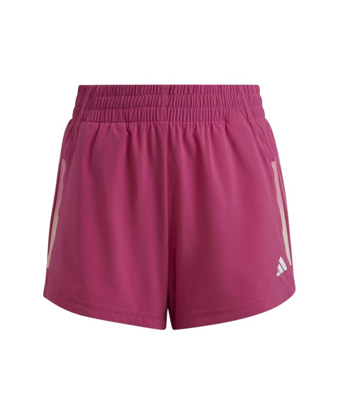 Pantalon de fitness adidas 3S Filles Rose