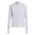 Running Top adidas Fast 1/2 Zip Women's Purple