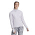 Running Top adidas Fast 1/2 Zip Women's Purple