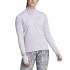 Running Top adidas Fast 1/2 Zip Women's Purple