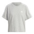 T-shirt adidas 3S Cropped Top Grey Women's