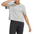 T-shirt adidas 3S Cropped Top Grey Women's