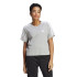 T-shirt adidas 3S Cropped Top Grey Women's