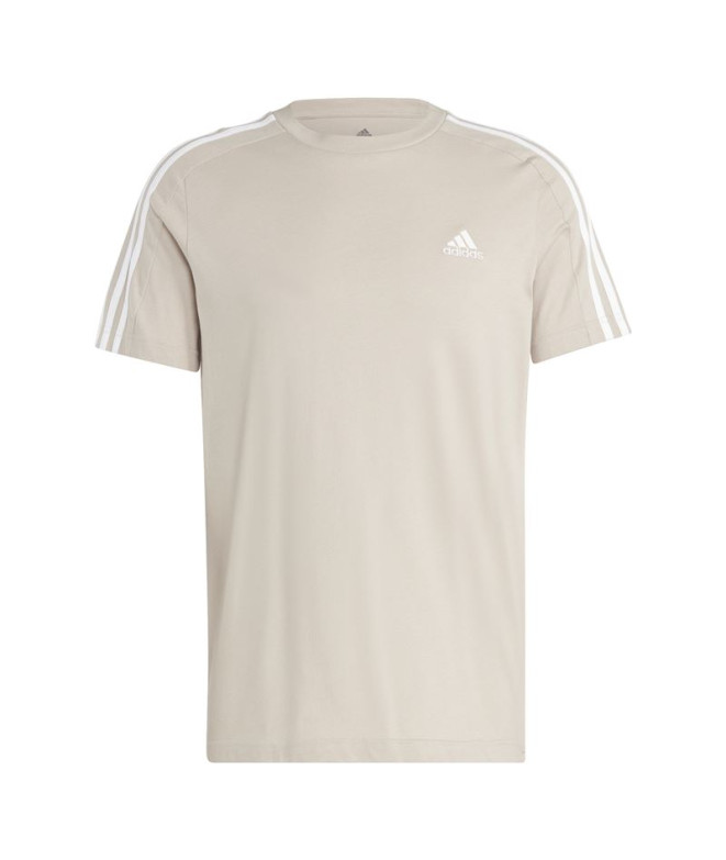 T-shirt adidas 3S Beige Homme