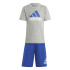 Set adidas Essentials Logo Gris Enfants