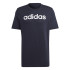 T-shirt adidas Essentials Logo linéaire Noir Homme