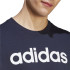 T-shirt adidas Essentials Logo linéaire Noir Homme