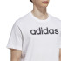 T-shirt adidas Essentials Logo linéaire Blanc Homme