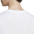 T-shirt adidas Essentials Logo linéaire Blanc Homme
