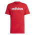 T-shirt adidas Essentials Linear Logo Rouge Homme
