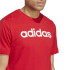 T-shirt adidas Essentials Linear Logo Rouge Homme