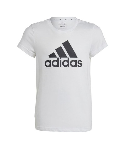 T-shirt adidas Essentials Big Logo Cotton White Girl's...