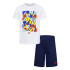 Set Nike Nsw Add Ft Short Blue Boy's Set