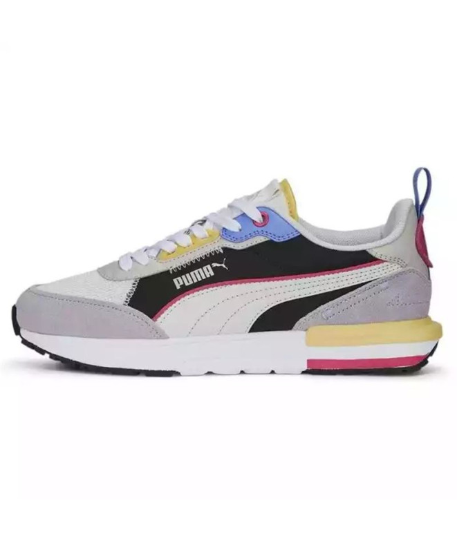 Chaussures Puma R22 Femmes Bleu