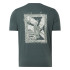 T-shirt Reebok Série graphique verte homme