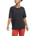 Yoga Top adidas Studio Oversized Noir T-Shirt Yoga Femme