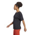 Yoga Top adidas Studio Oversized Noir T-Shirt Yoga Femme