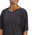 Yoga Top adidas Studio Oversized Noir T-Shirt Yoga Femme