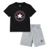 Set Converse Core Tee & Ft Short Dark Grey Baby Set