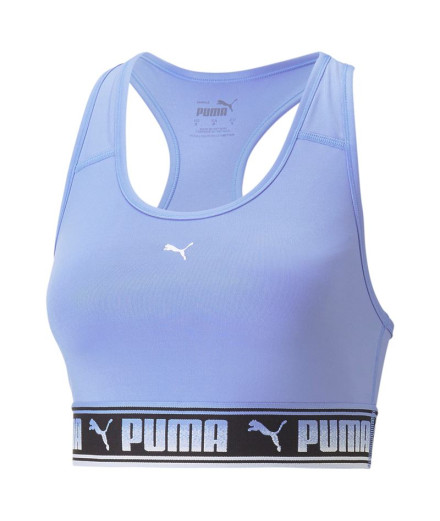 Brassiere de sport Puma Mid Impact Lila Femmes