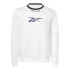 Sweat Fitness de Reebok Identity Arch Logo Fleece blanc Homme