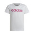 T-shirt adidas Essentials Linear Logo Cotton White Girl's T-Shirt