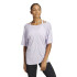 T-shirt adidas Yoga Studio Oversized Lilas Femmes