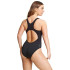 Zoggs Cottesloe Powerback Noir Maillot de bain femme