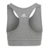 Soutien-gorge de sport adidas Essentials Linear Logo Cotton Women's Grey