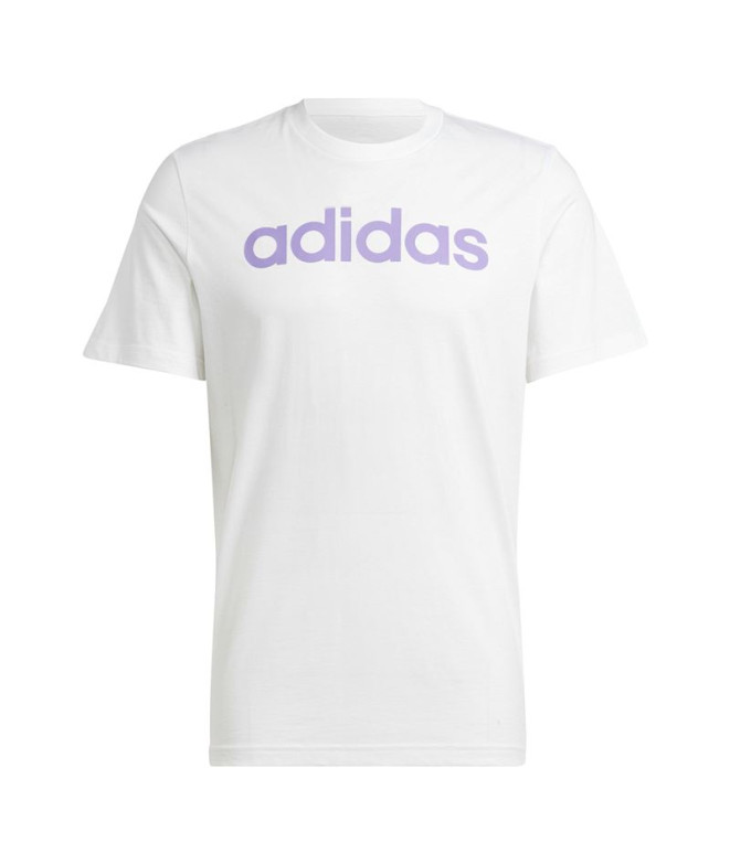 T-shirt adidas Essentials Single Jersey Blanc...